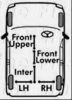 FIRST LINE FKB1405 Cable, parking brake